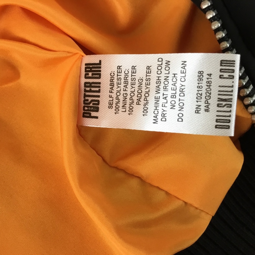 Dolls Kill Poster girl scorpion jacket size 3X Poison - Picture 7 of 10
